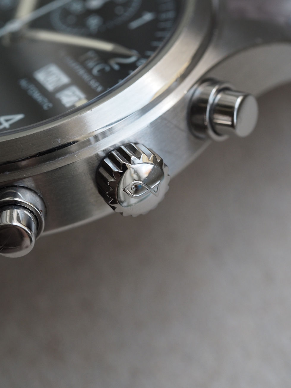 Thumbnail: IWC Flieger Chronograph | Tritium | ref. 37.06 from 1990s