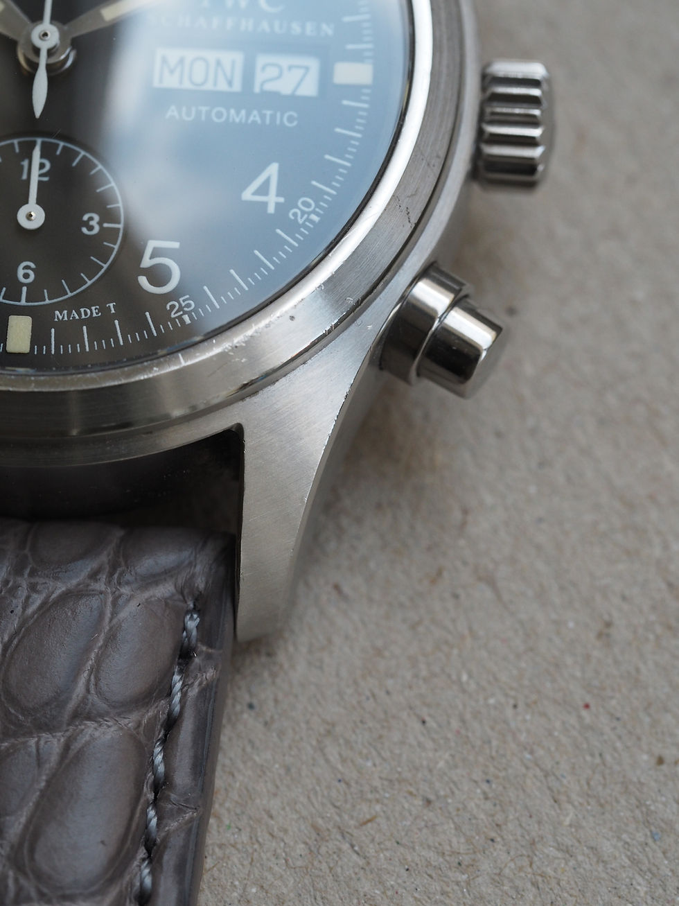 Thumbnail: IWC Flieger Chronograph | Tritium | ref. 37.06 from 1990s