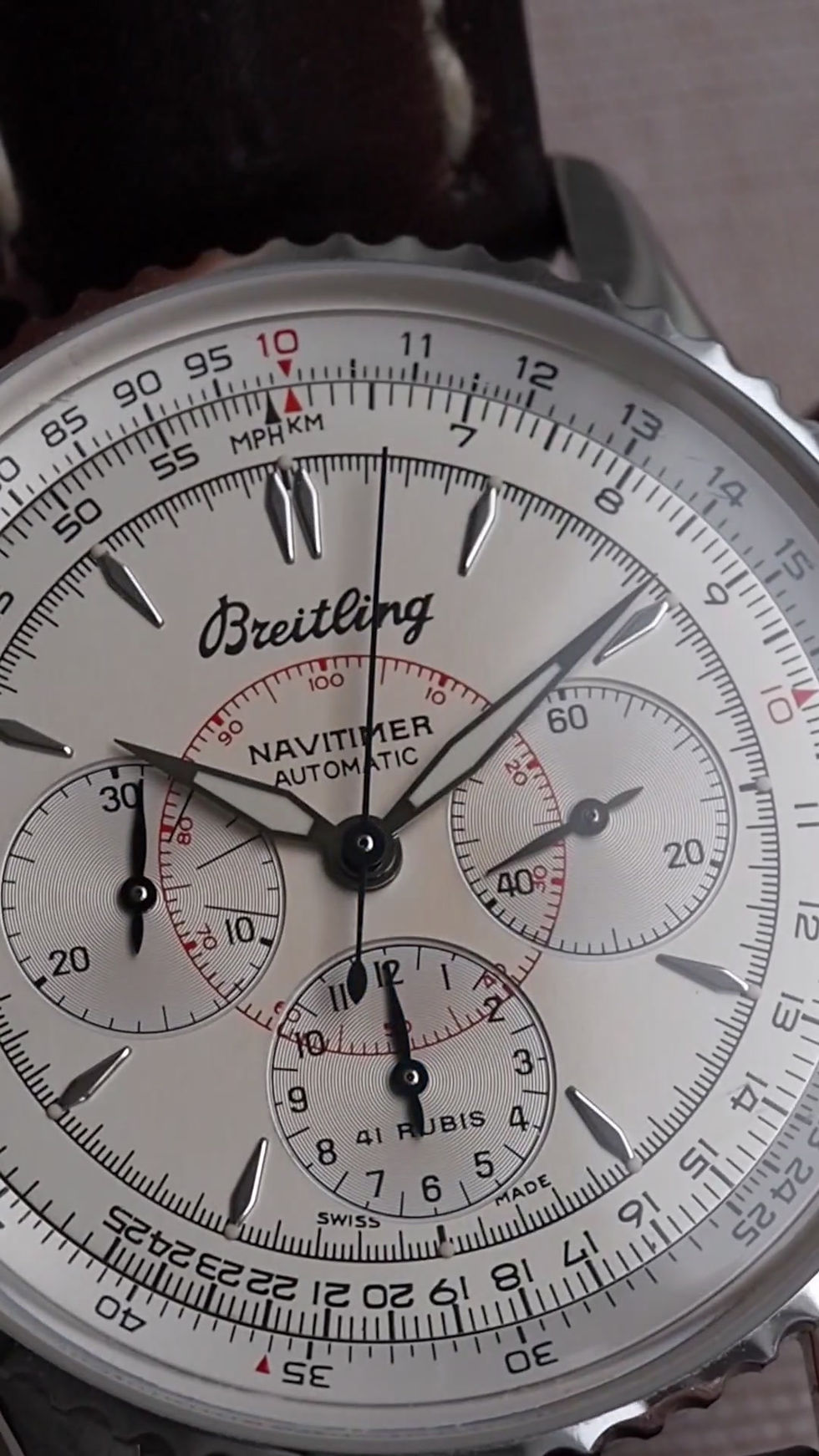 Miniaturbild: Breitling Navitimer Montbrillant Serie Speciale | Full-Set | ref. A30030.2 aus 2003