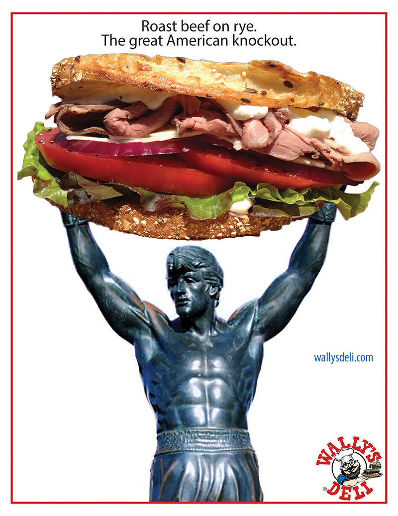 Print ad campaign - single page