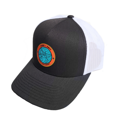 Farr + Swit Circle Logo Farr and Swit - Mesh Snapback Hat