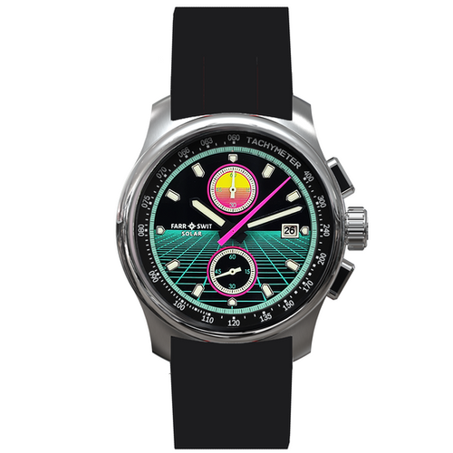 Farr + Swit RESERVE - Solar Chrono Vice Edition - Solar Powered Mechaquartz