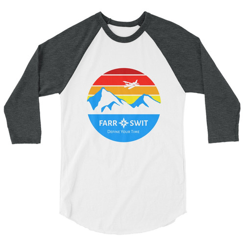 Farr + Swit "El Pres" Sunset Baseball Shirt