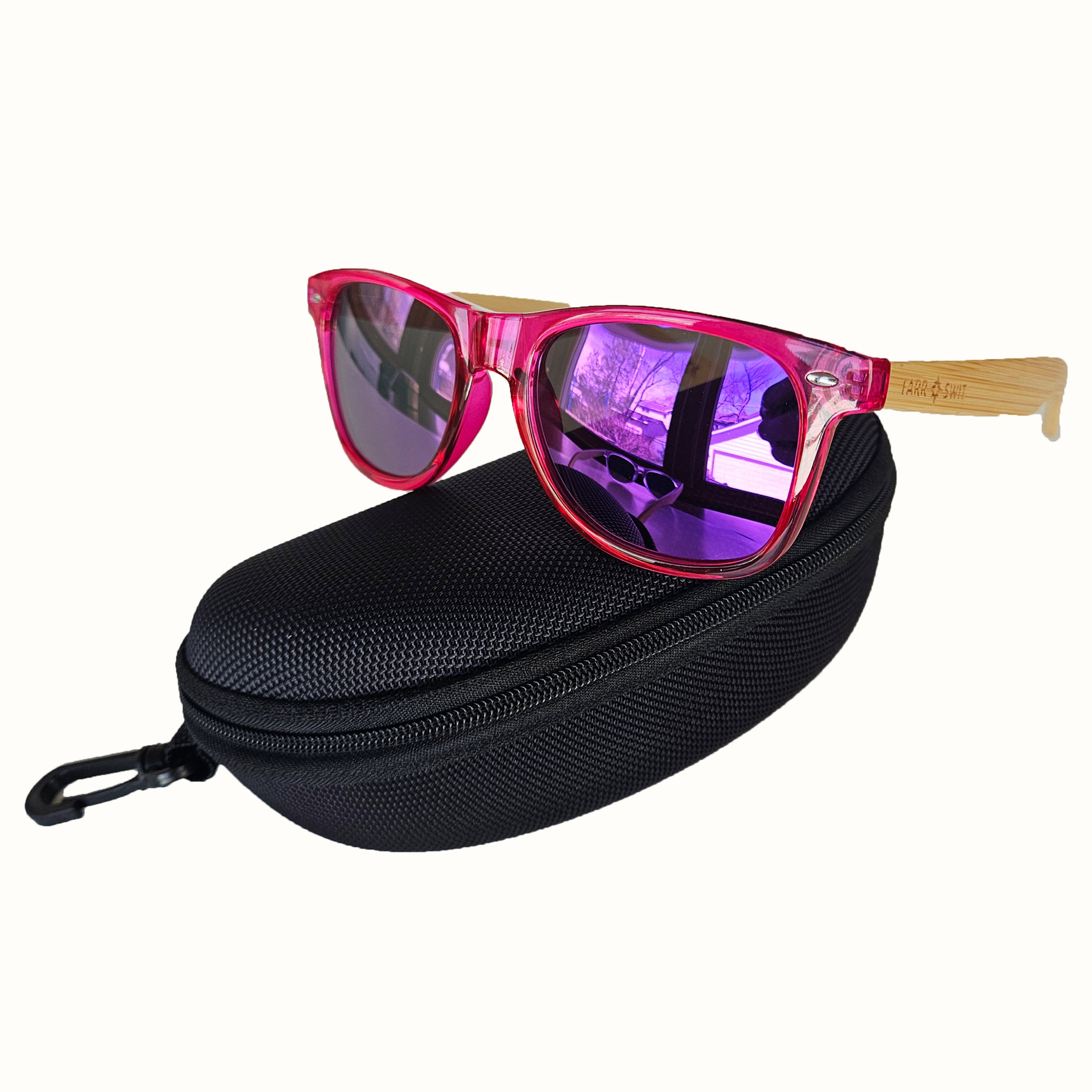 "Berries" Sunglasses - Pinkish Purple Lens