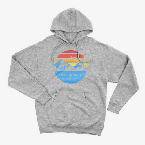 Farr + Swit Farr and Swit Sunset Graphic Hoodie