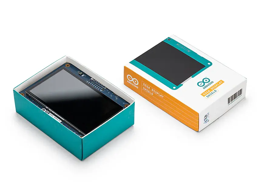 Thumbnail: 3.97-inch Arduino GIGA Touchscreen Display Shield 480x800 - ASX00039