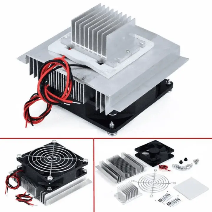 Thermoelectric Peltier Refrigeration Cooling System DIY Kit without TEC-12706