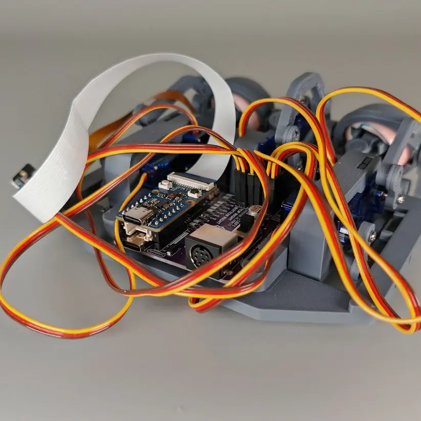 Thumbnail: EyeMech ε3.4 with On-Board Face Tracking