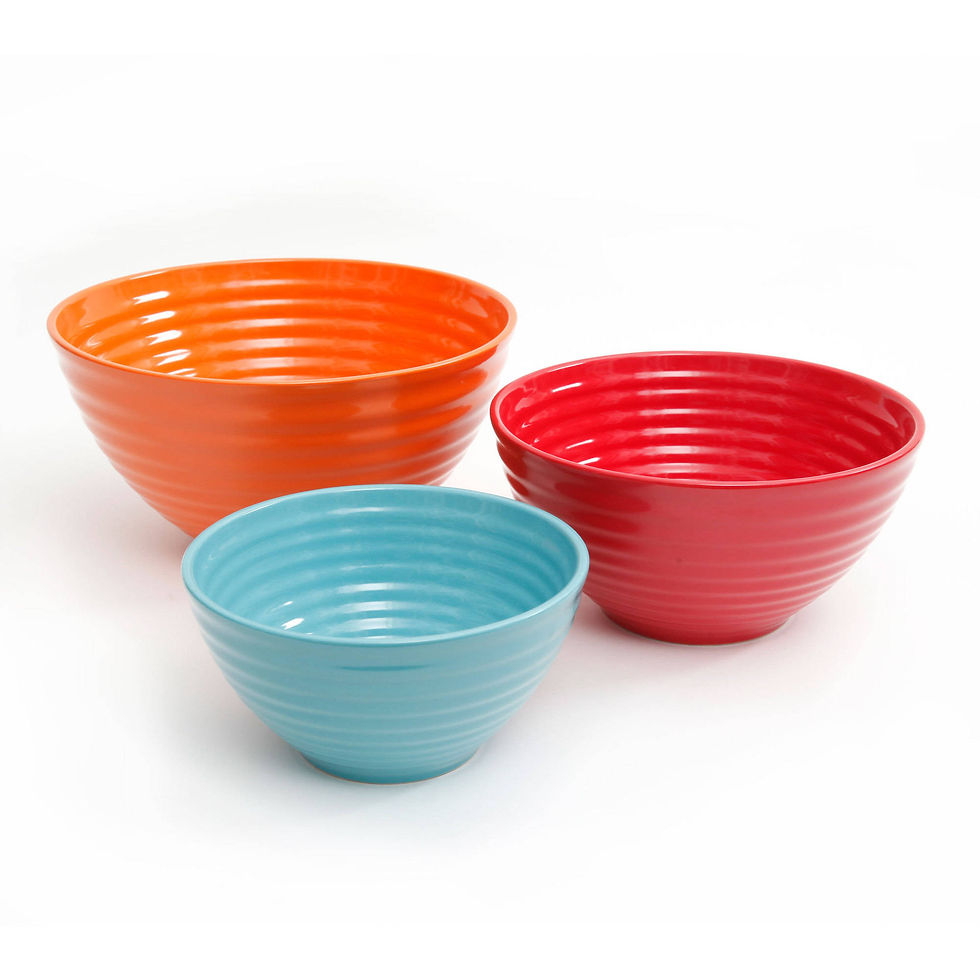 3 Bowls