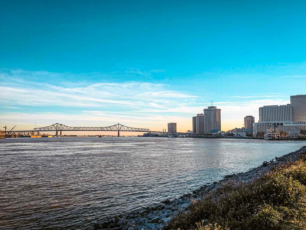 Mississippi River Walk New Orleans Downtown