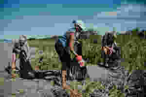 Miss Earth United States beach Clean up Nicaragua