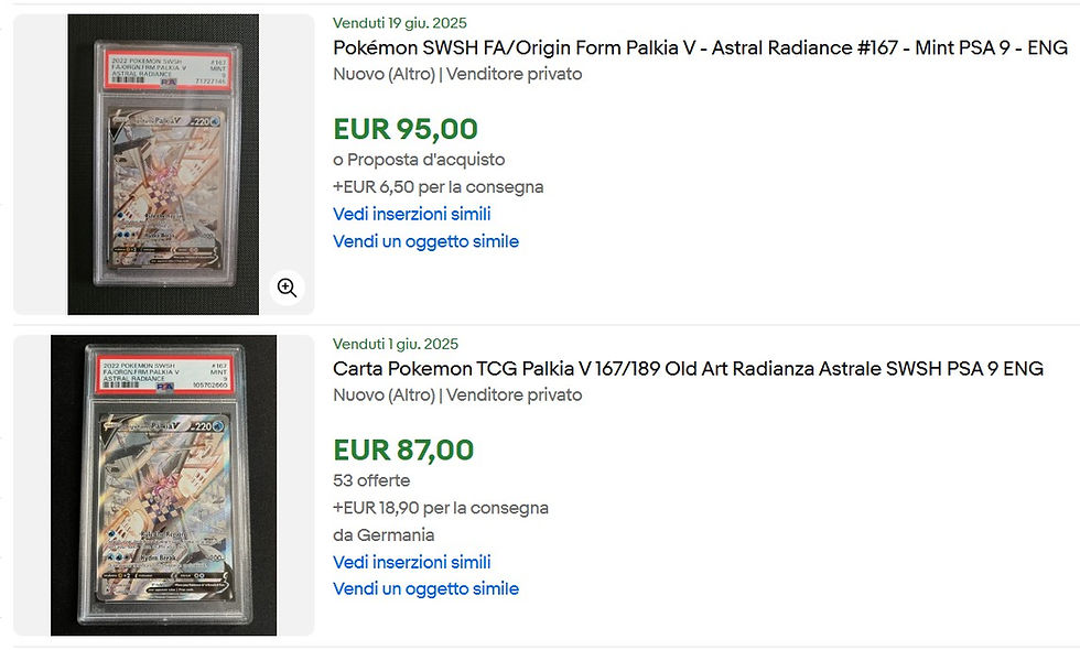 Palkia v Astral Radiance PSA 9