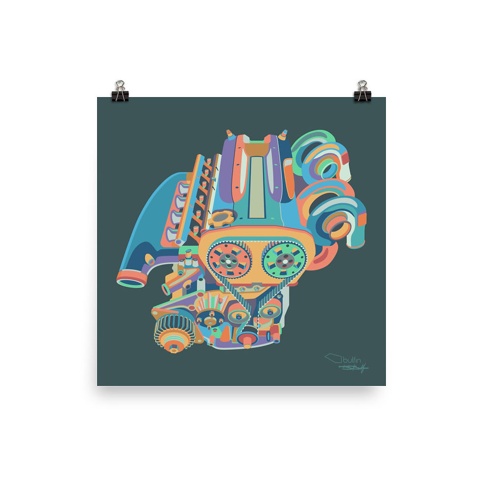 Thumbnail: Nissan RB26 - Print
