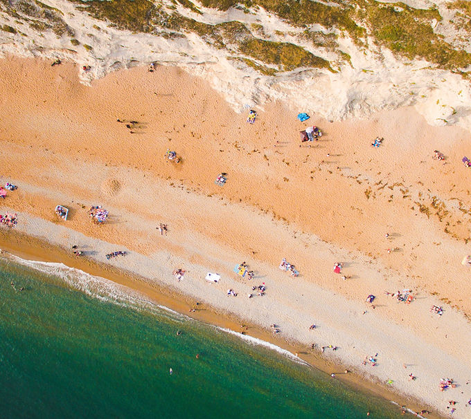 Aerial Beach View
