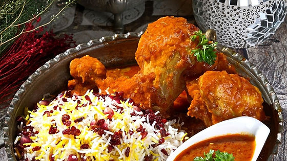 Zereshk Polo with Chicken