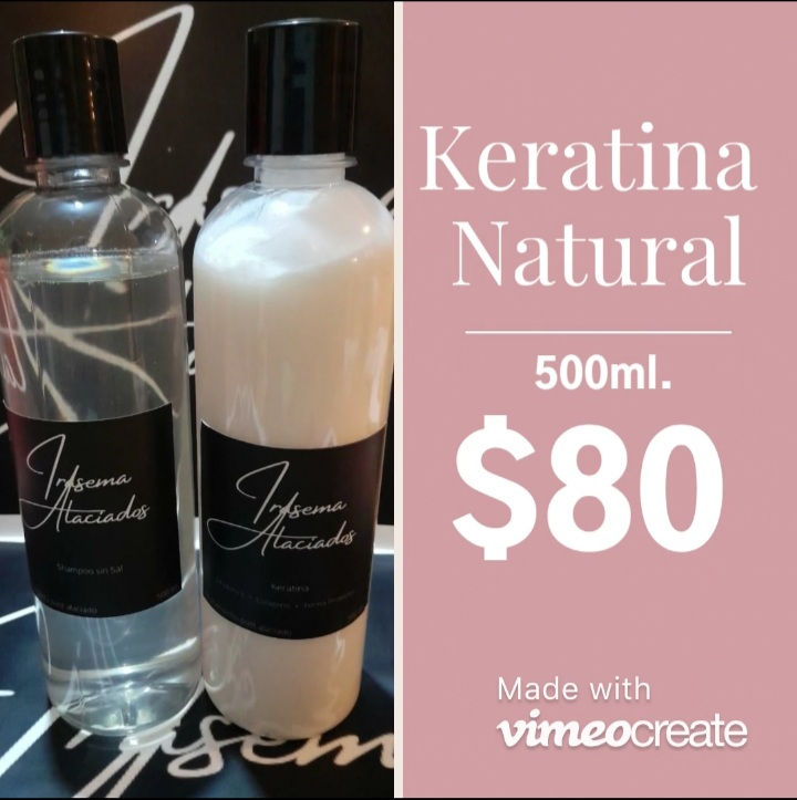 Keratina Natural 500ml.