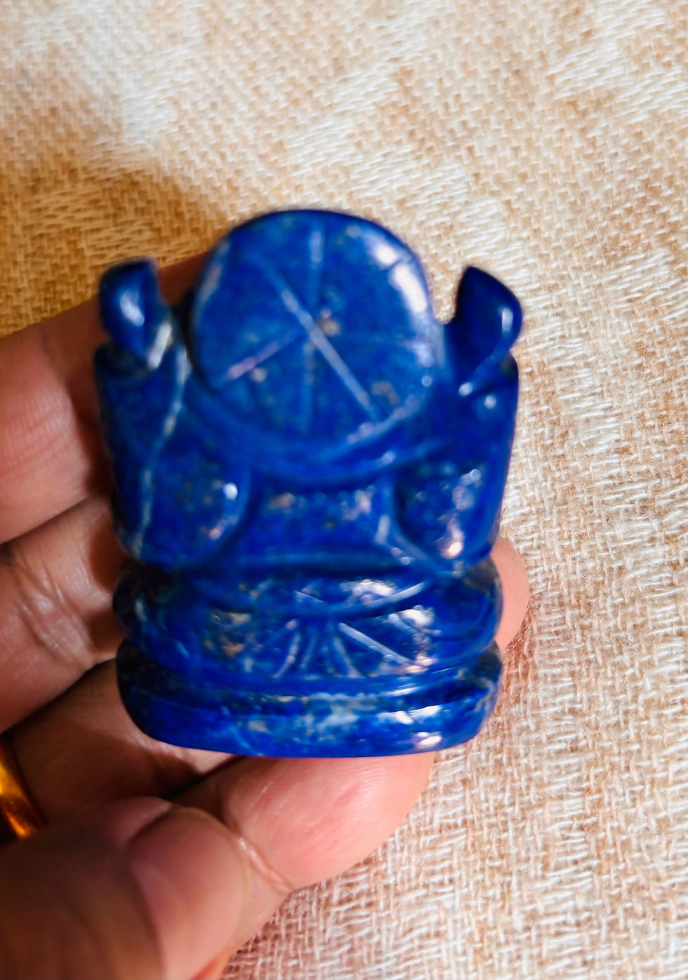 Thumbnail: Lapis Lazuli Ganesh 