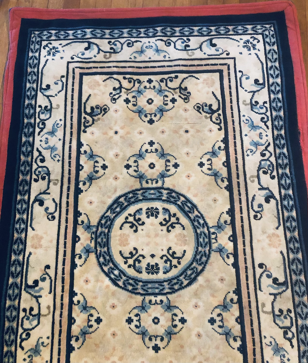 Thumbnail: 3 x 5 ft Tibetan carpet