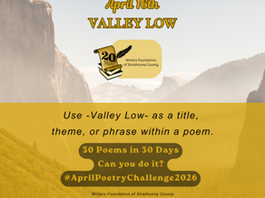 Open Valley Below Rock Formations - Writing Prompt - Valley Low