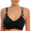 Thumbnail: Sonic Padded Sports Bra -Jungle Black