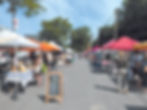 The John Jay Farm Market in Katonah on a recent Saturday. Business district location has brought more visitors and new trade-offs. LOGAN KREISBERG PHOTO