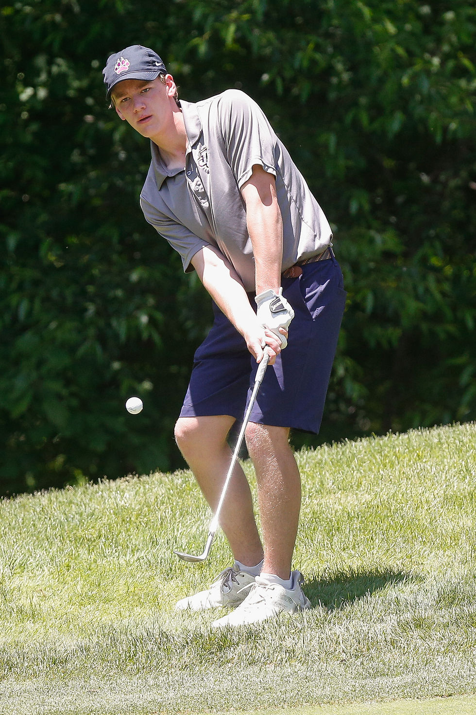 Wally Ryder advanced to the second day of the tournament, but ultimately a couple of holes at Centennial proved to be his nemesis.