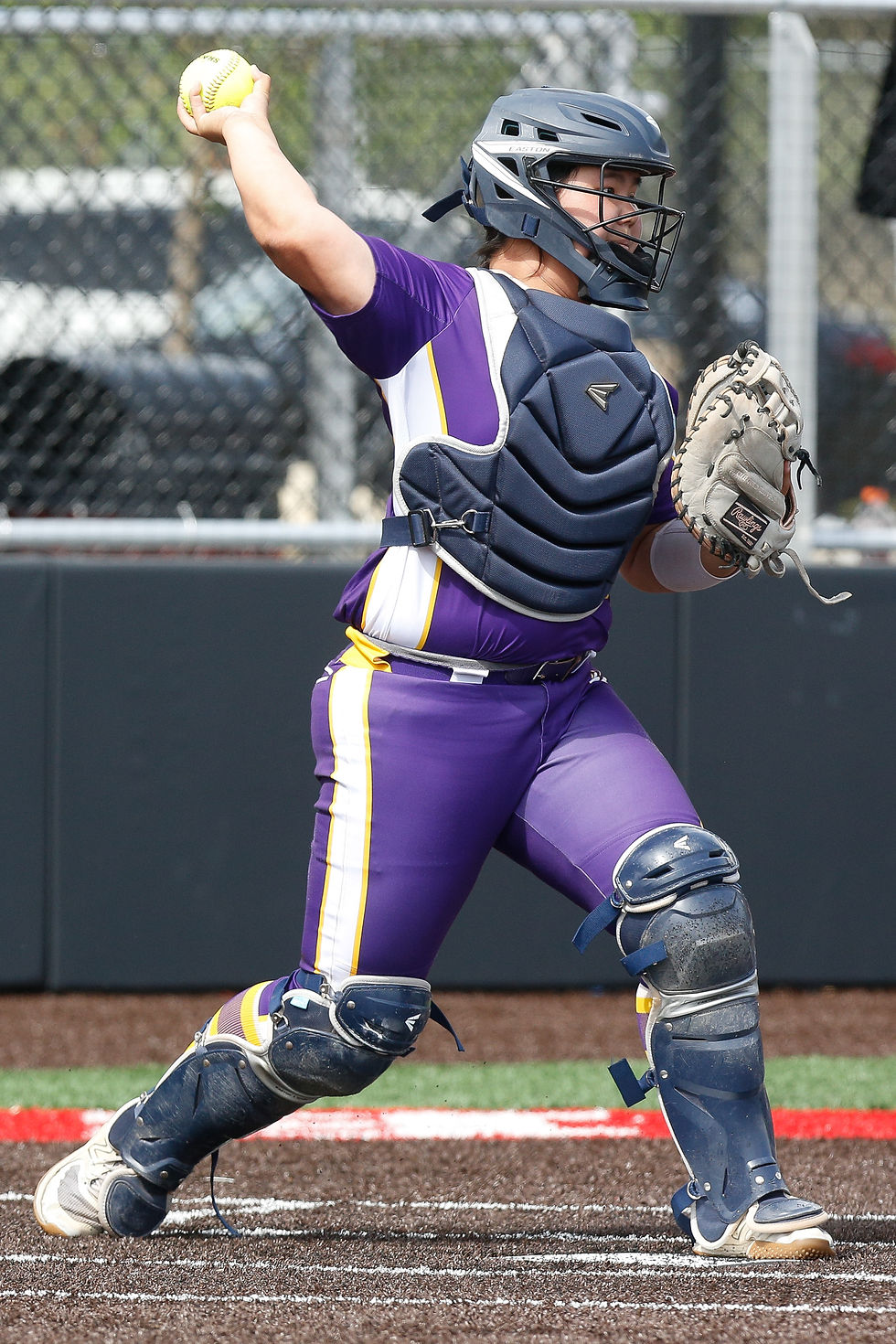 A sacrifice fly by catcher Carys Cooper gave the Wolves a 1-0 first inning lead.