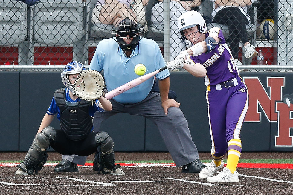 Riley Foote connects for a fourth inning double.
