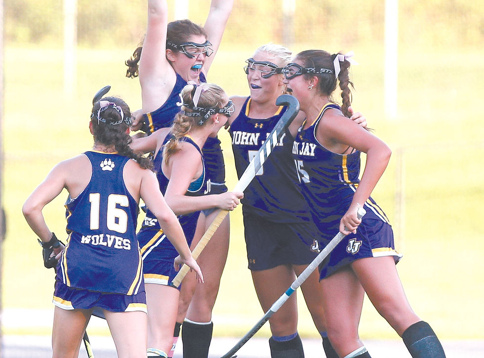 John Jay field hockey players split a pair with Yorktown, Rye