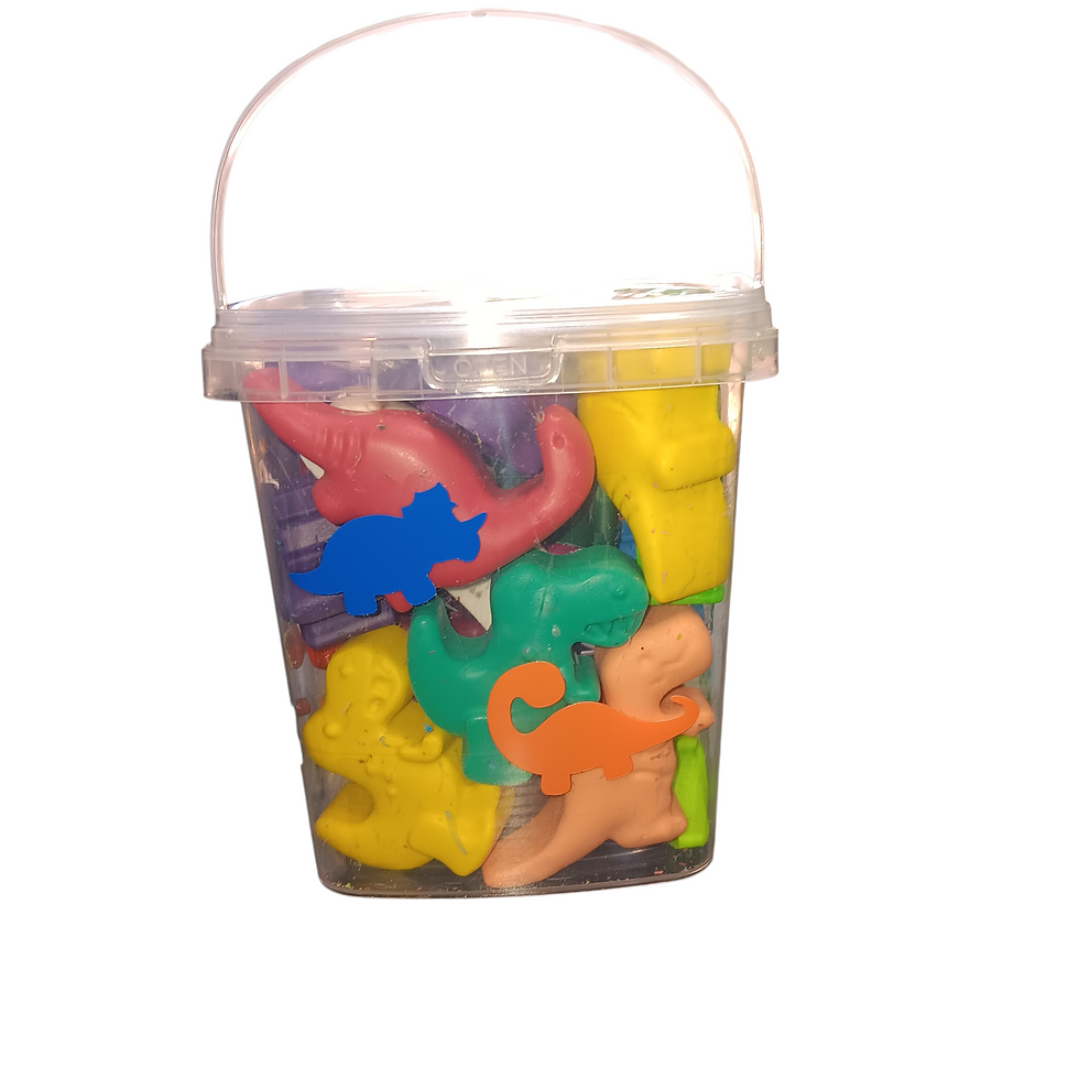 Thumbnail: Dinosaur shaped crayons