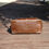 サムネイル： Genuine Leather Holdall