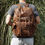 Thumbnail: Military Style Leather Backpack