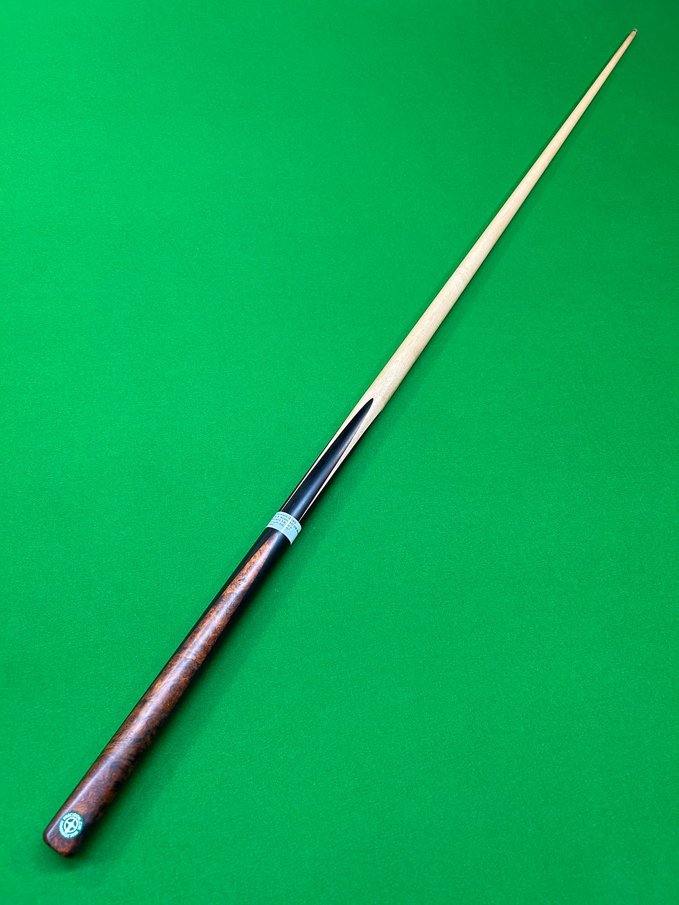 Thumbnail: Precision 3640 - One Piece 58.25” 9.3mm 18.5oz Maple Handmade Snooker Cue