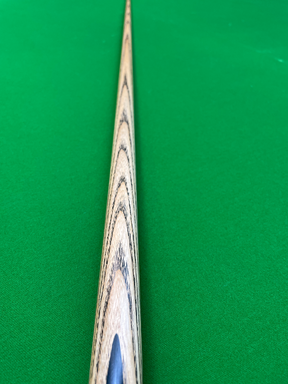 Thumbnail: Cue Sports 147 One Piece Purple Heart Handmade Snooker Cue 