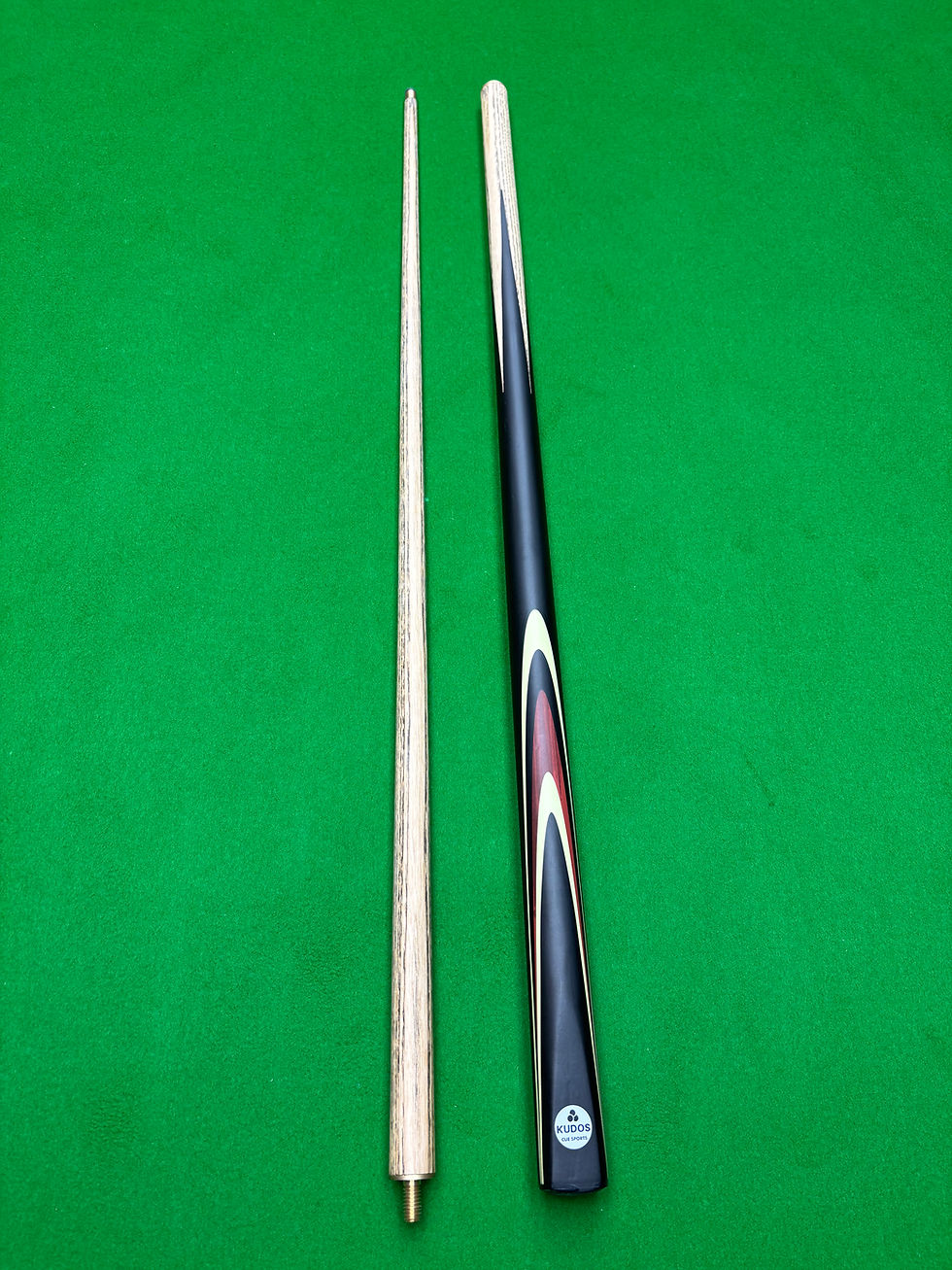 Thumbnail: Club Cue / Beginner Cue / Starter Cue 2 Piece Centre Jointed Ash Cue 