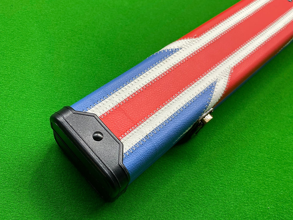 2 Piece 2 Slot Union Jack Cue Case
