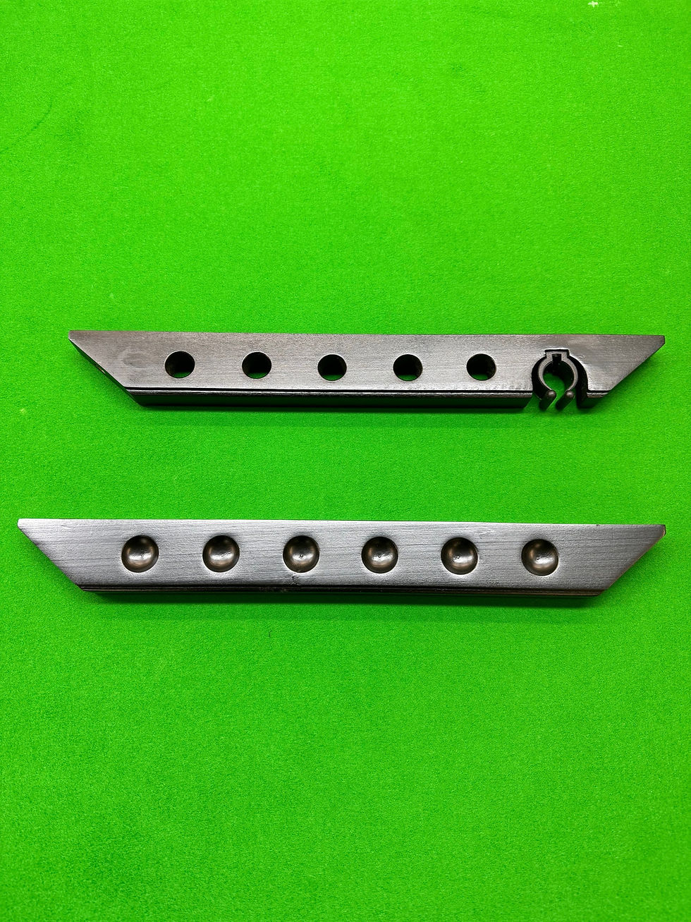 Thumbnail: 6 Way Cue Rack Cue Holder Wall Mounted 