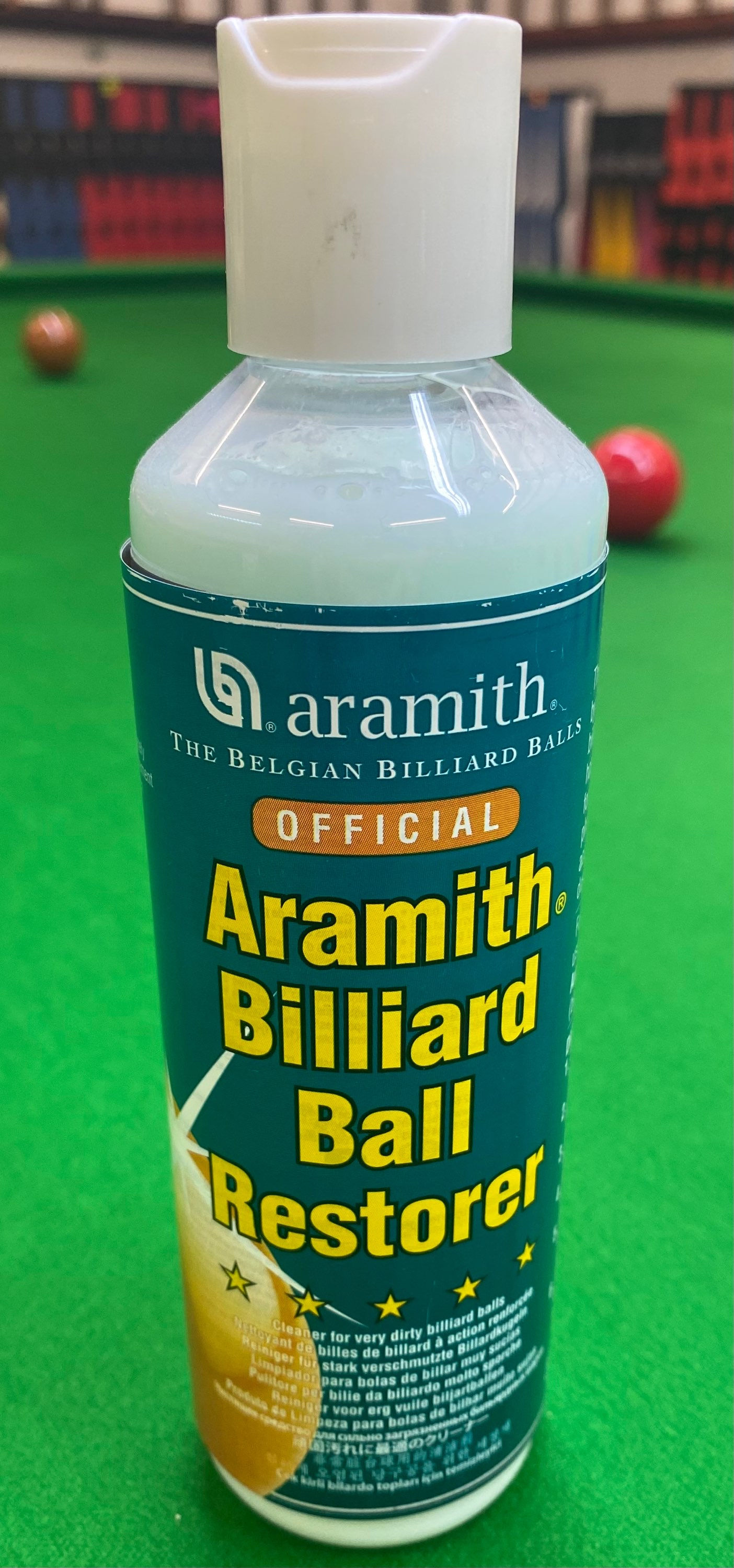 Aramith Ball Restorer 250ml Cleaning Fluid