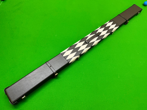 LPC Deluxe Wide 3/4 Pink/White 3 Compartment Tournament Style Snooker Cue Case - Holds 2 Cues - View #11
