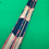 Thumbnail: 3/4 2 Slot Red & Black Patch Cue Case 