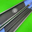 Thumbnail: Baize Master One Piece 2 Slot Navy Blue & Black Arrow Plastic End Cue Case