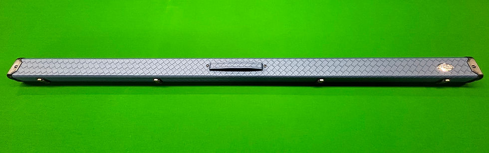 Thumbnail: Baize Master One Piece 2 Slot Blue Weave Design Case
