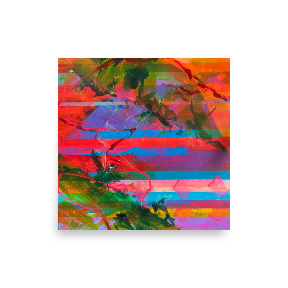 Watershed: Shenandoah Summer Bloom, Sandy Hook Print