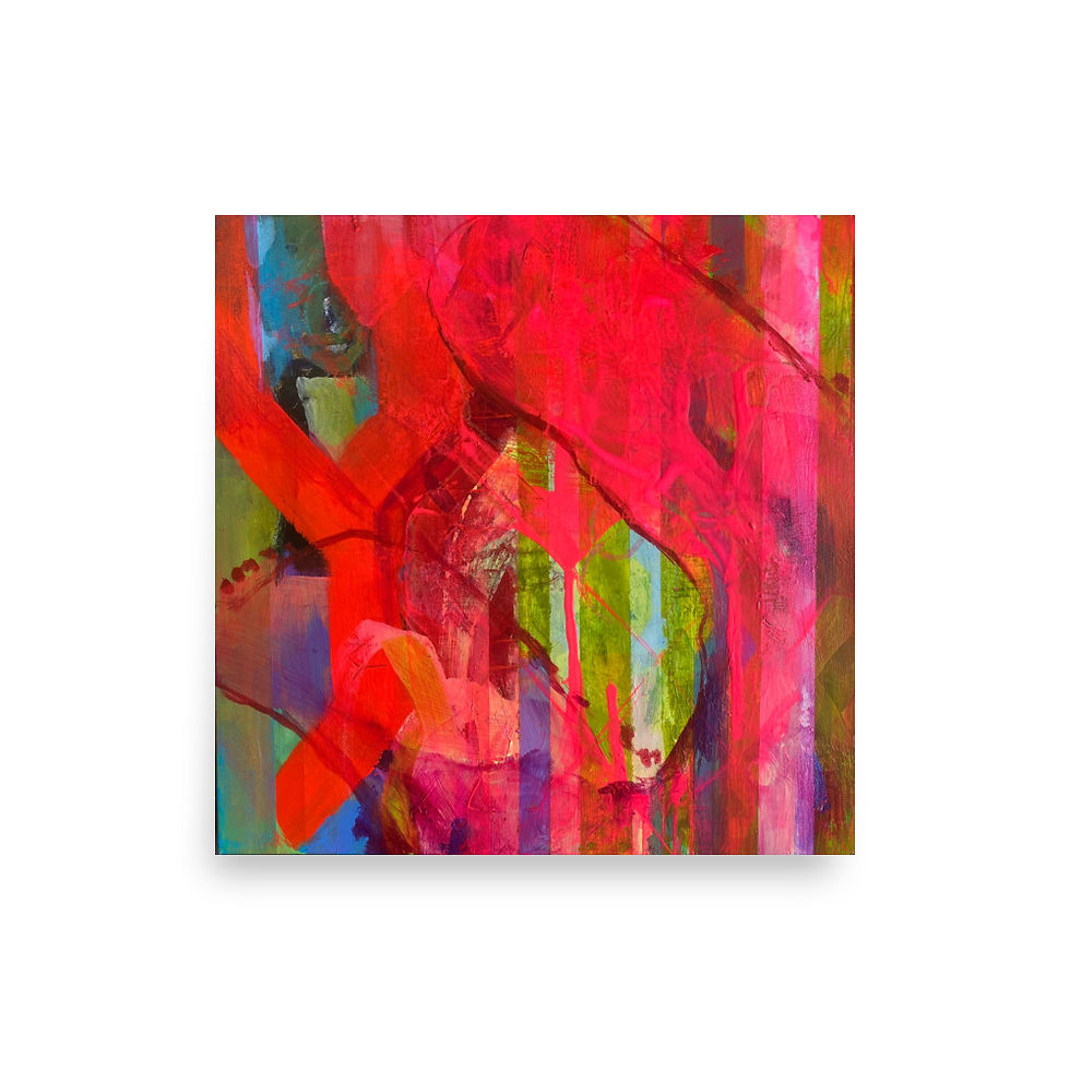 Thumbnail: Watershed: Shenandoah Summer Bloom, Lower River Road Print