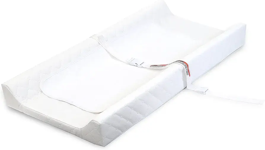 Summer Infant Contoured Changing Pad with Liner, White (91983Z)