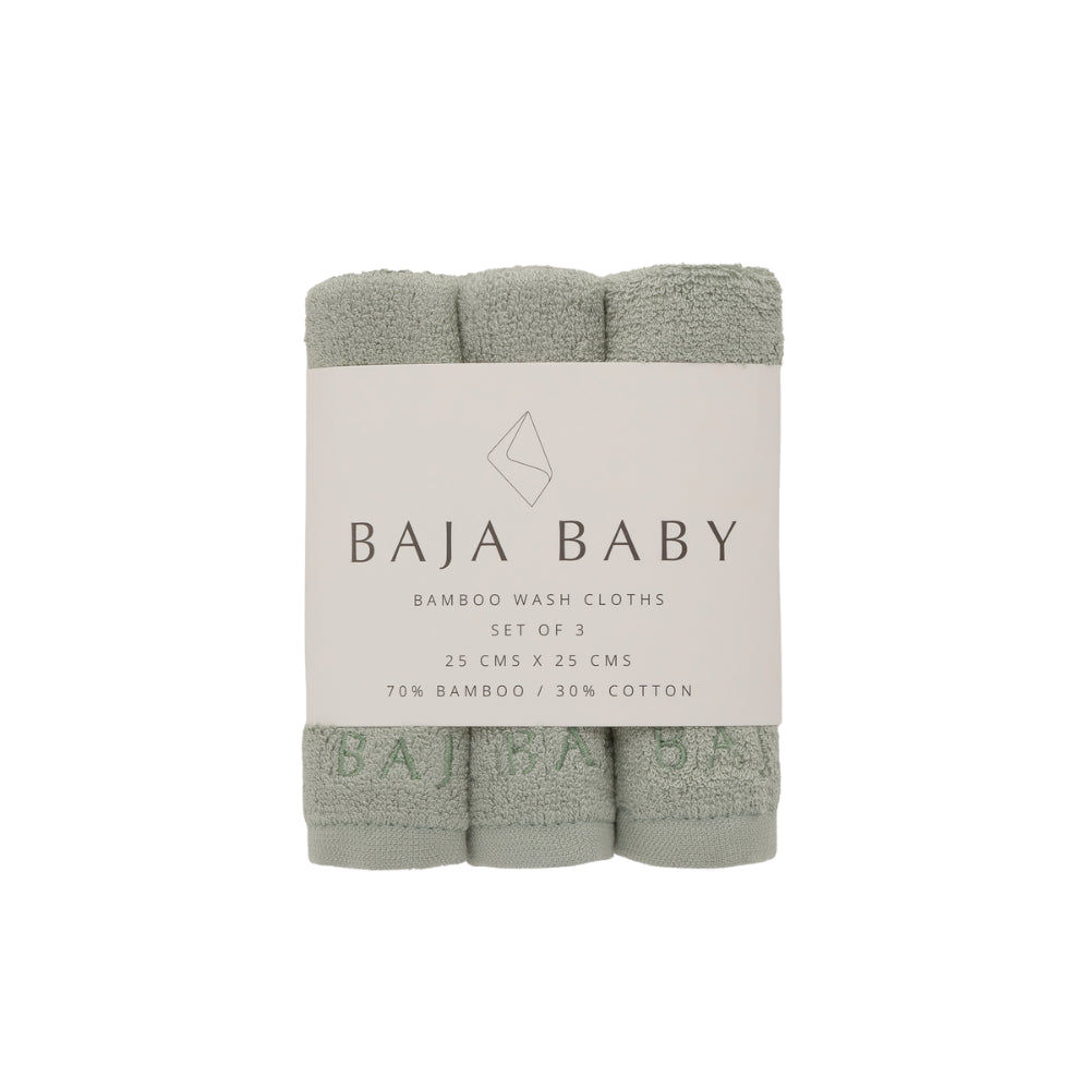 Baja Baby Bamboo Wash Cloths
