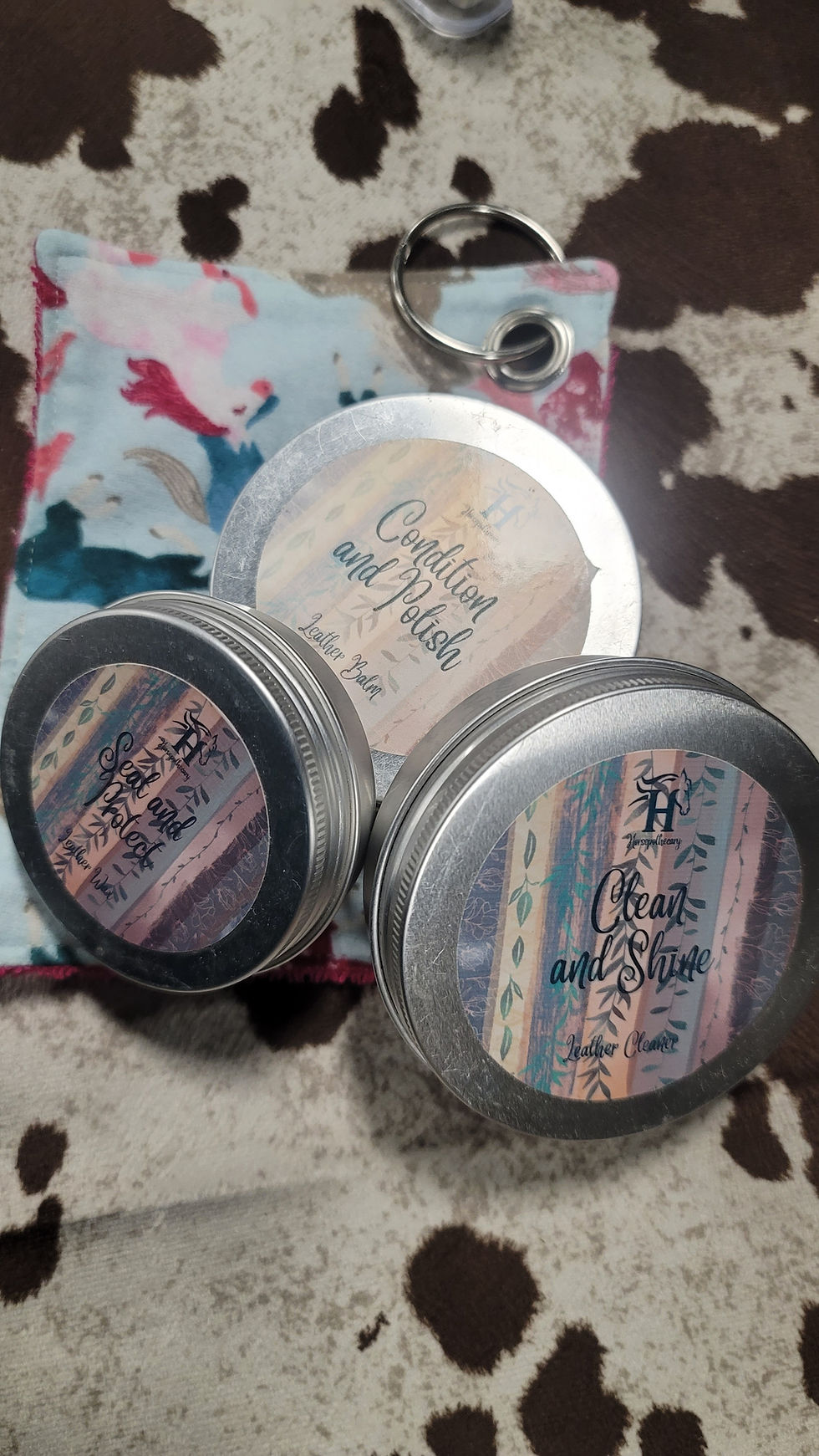 Leather Care Bundle with Small Rag