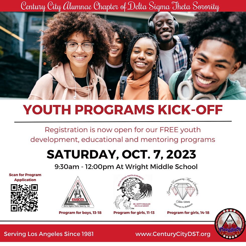 Youth Programs Kick-Off