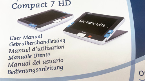 Optelec Compact 7 HD (Ex-Demo Excellent condition) | Magnifiers