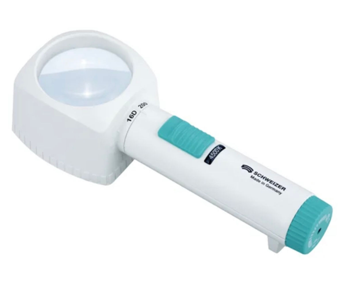 Schweizer Okulux Plus Illuminated Magnifier 4x 16D